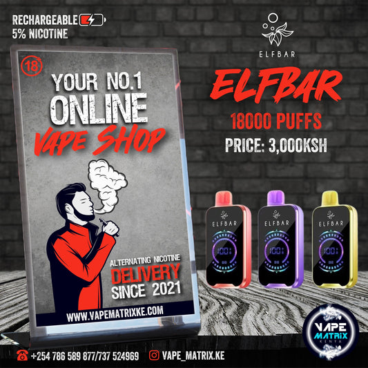 ELFBAR FS18000 PUFFS 5% NIC