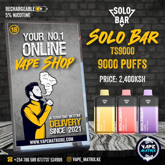 SOLO BAR TS9 9 PUFFS 5% nic